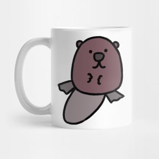 Little beaver drawing Mug